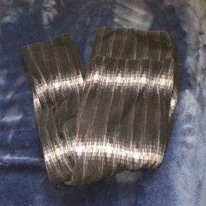 Ebony and Grey Leggings